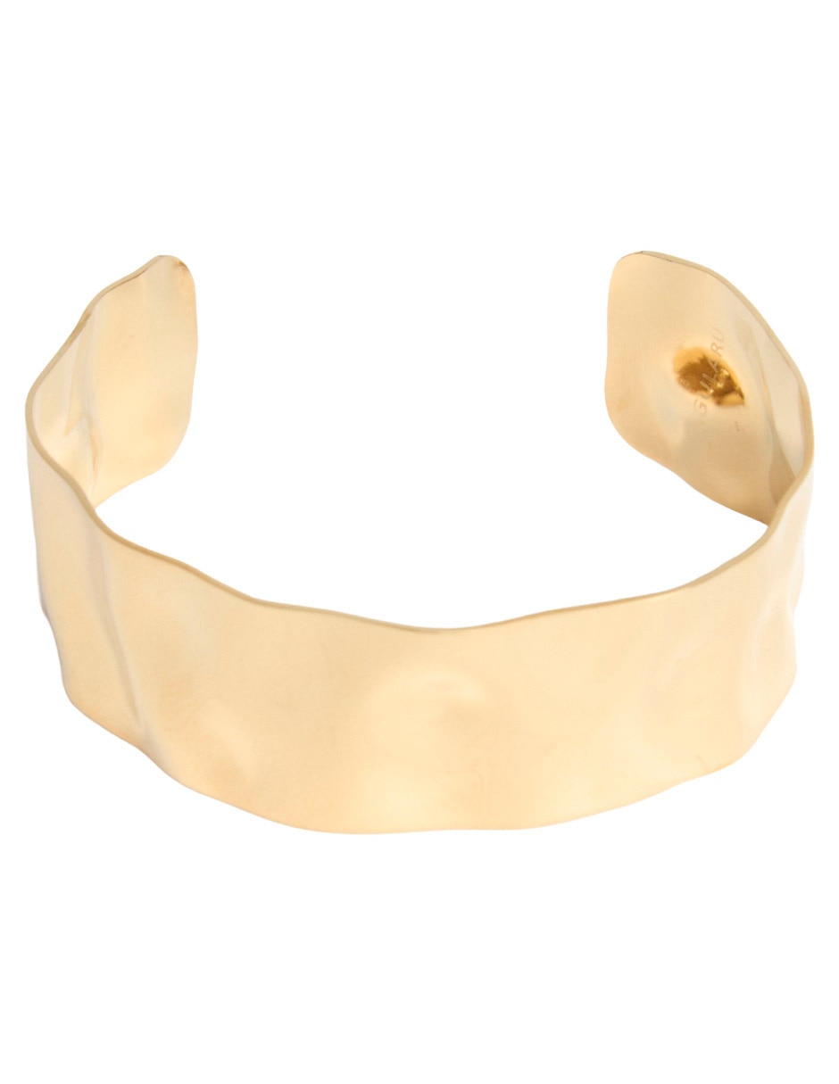 Pulsera con acabado baño de oro 18 K