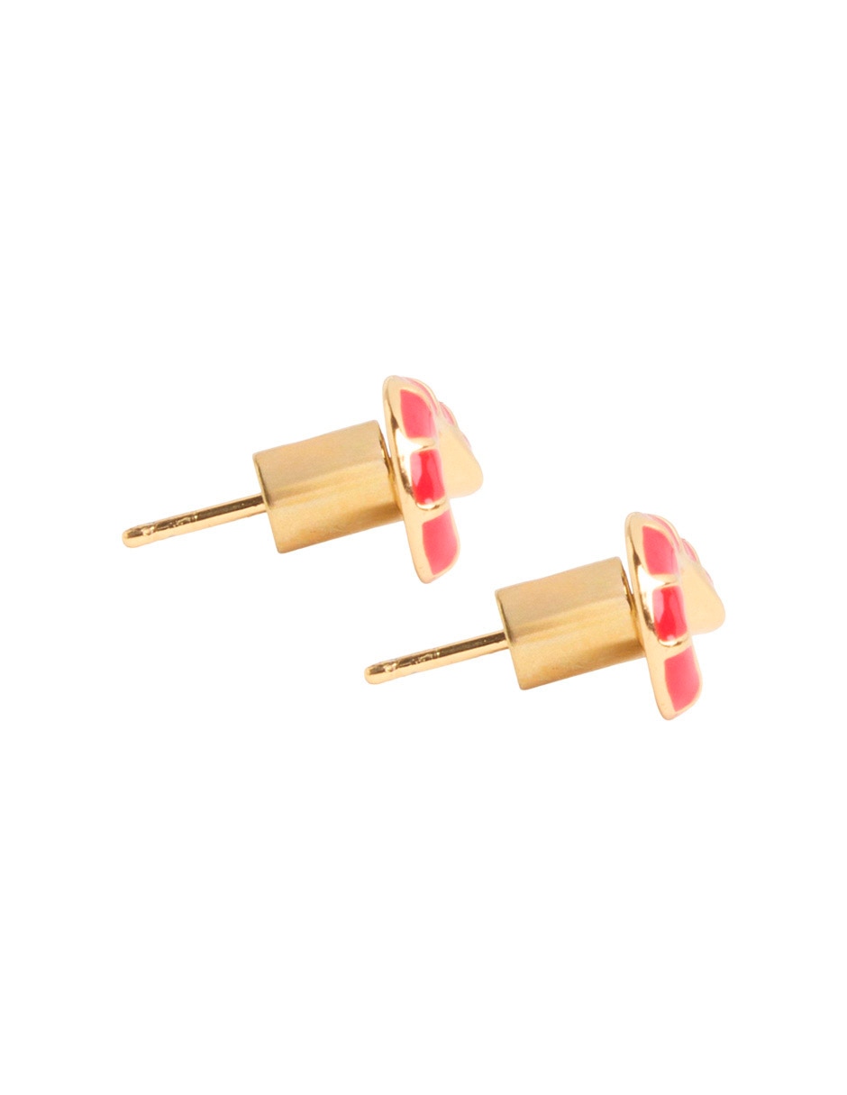 Piercing de camarón con acabado baño de oro 18 K 3