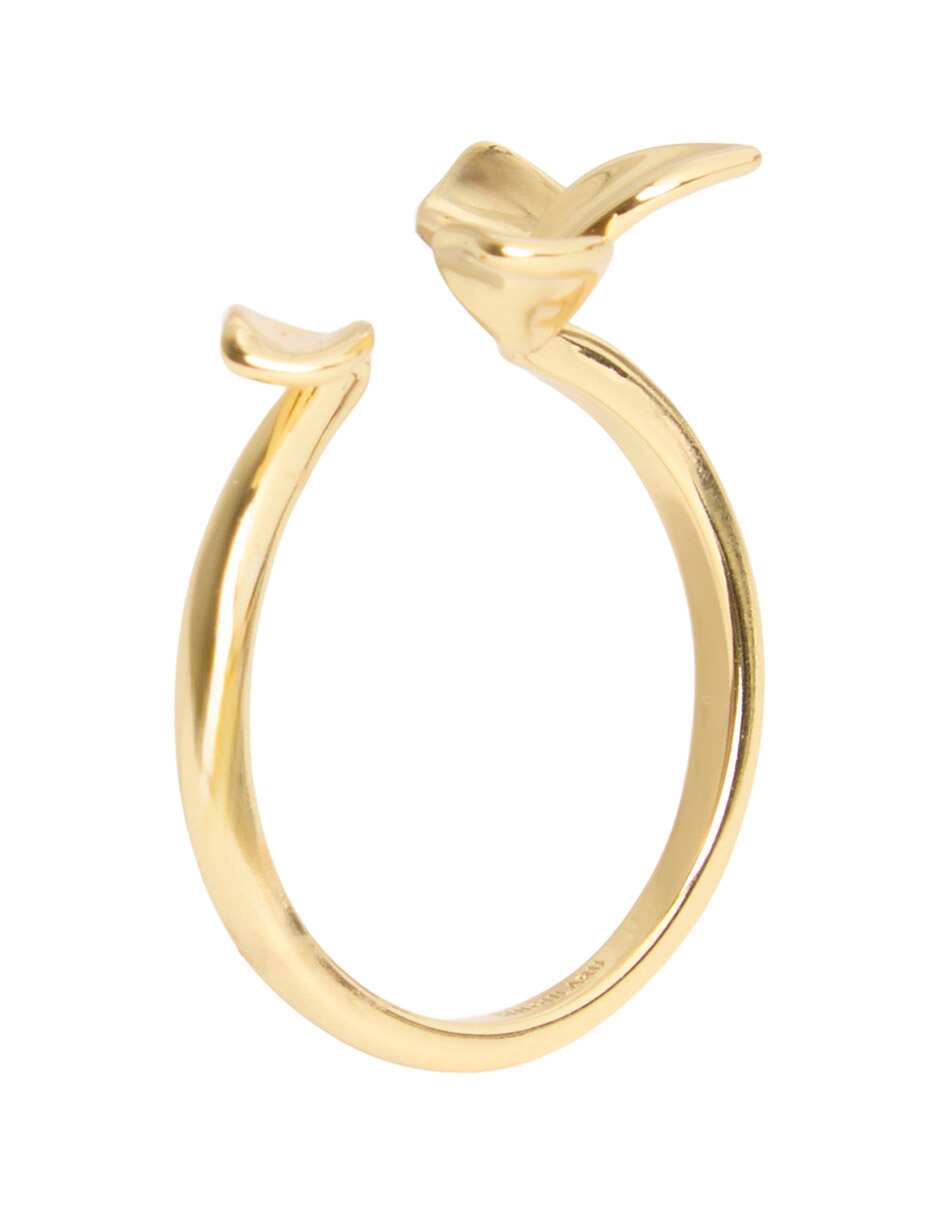 Anillo baño de oro 18 k 2