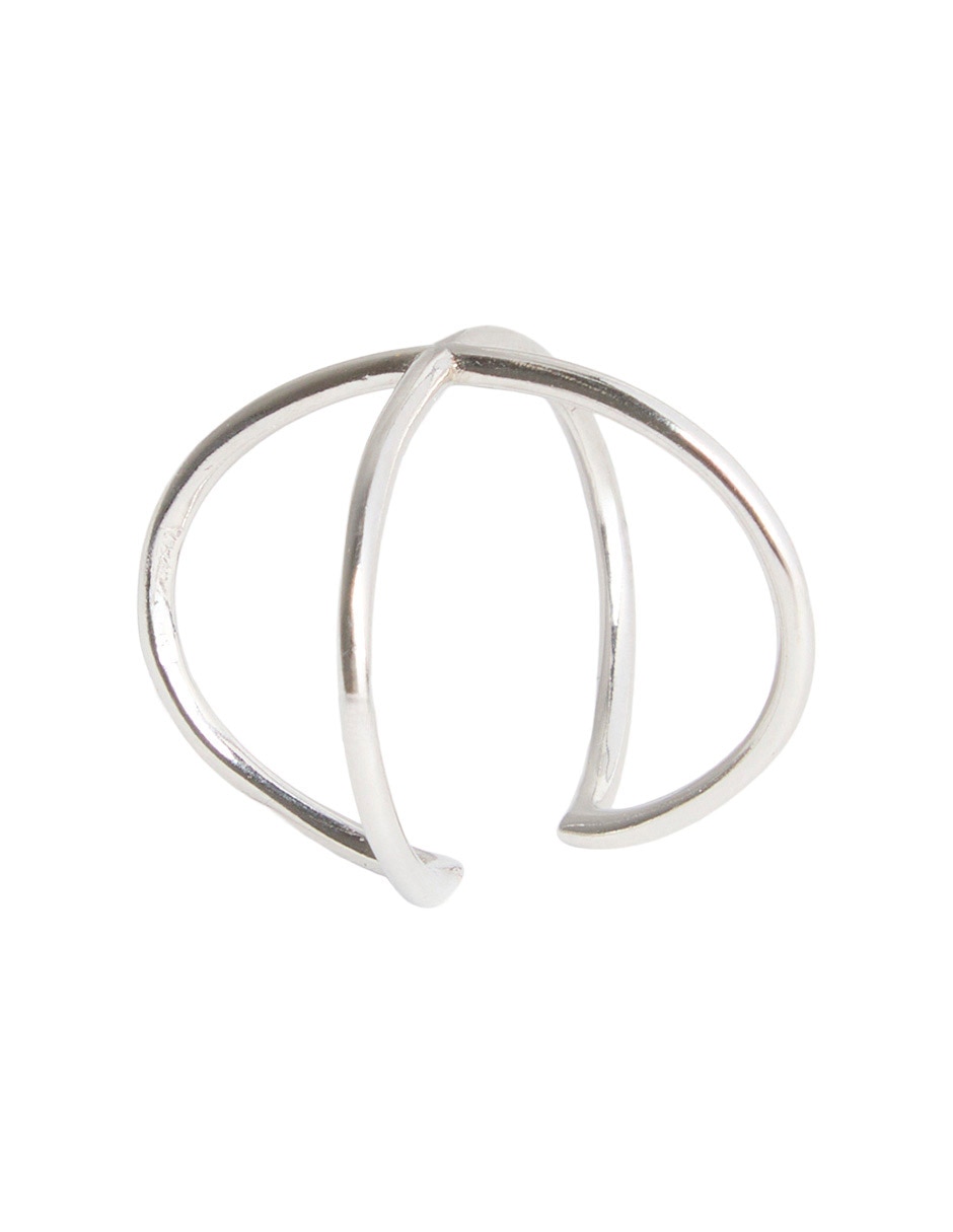 Anillo de plata con acabado pulido 3