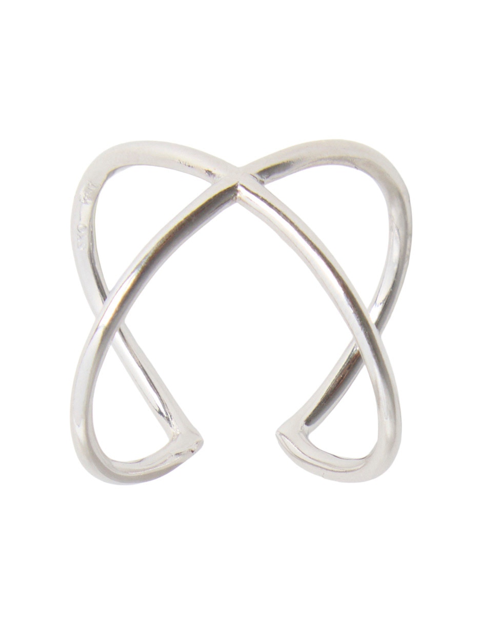 Anillo de plata con acabado pulido 4