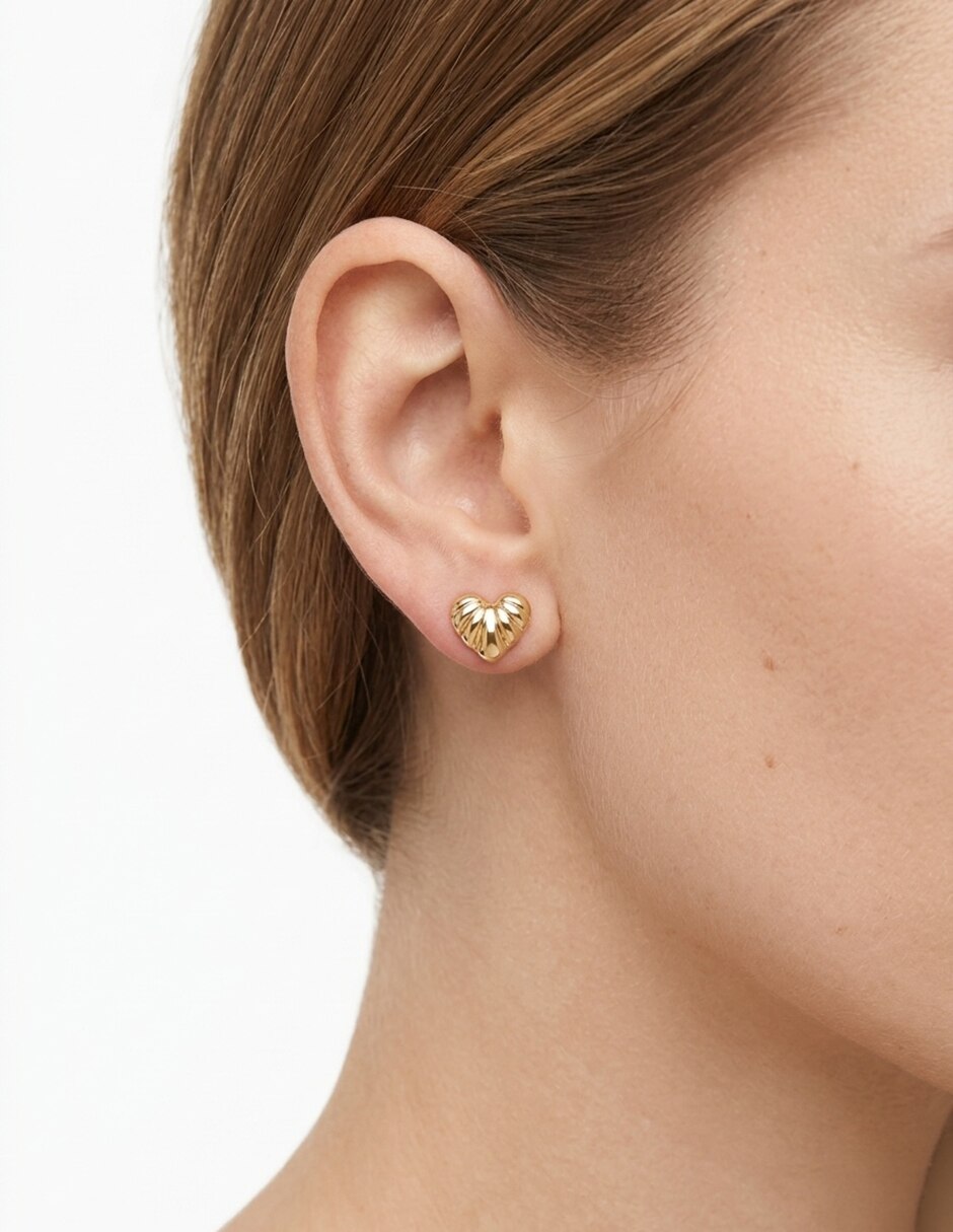 Aretes Wall Street con acabado pavé 3
