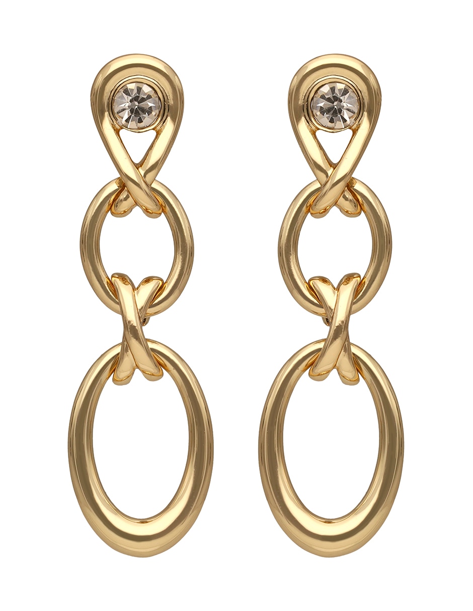 Aretes Bleeker Street con acabado liso Aretes Bleeker Street con acabado liso