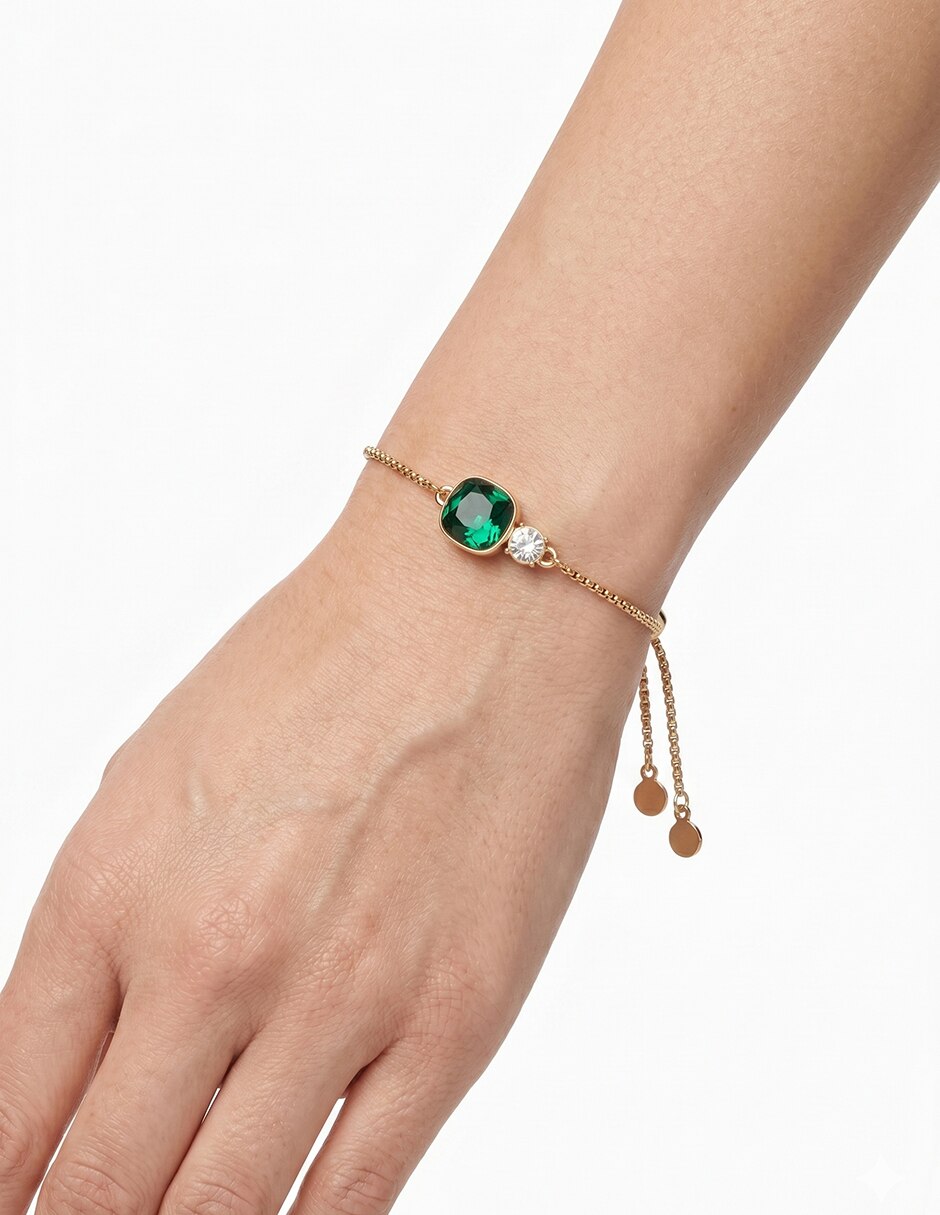 Pulsera con Darianne acabado pavé 3