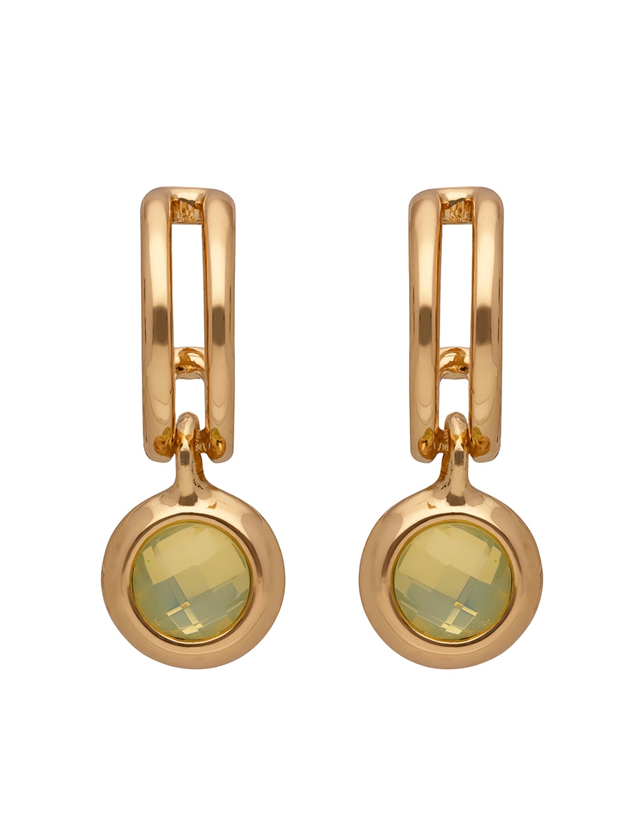 Aretes cortos Mulberry Street con acabado esmaltado 2