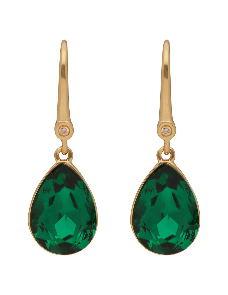 Aretes de gota Darianne con acabado esmaltado 2