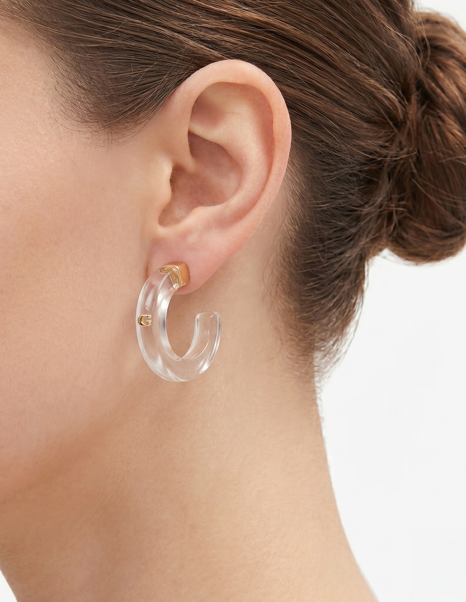 Aretes Coachnovmkt1 con acabado brillante 3