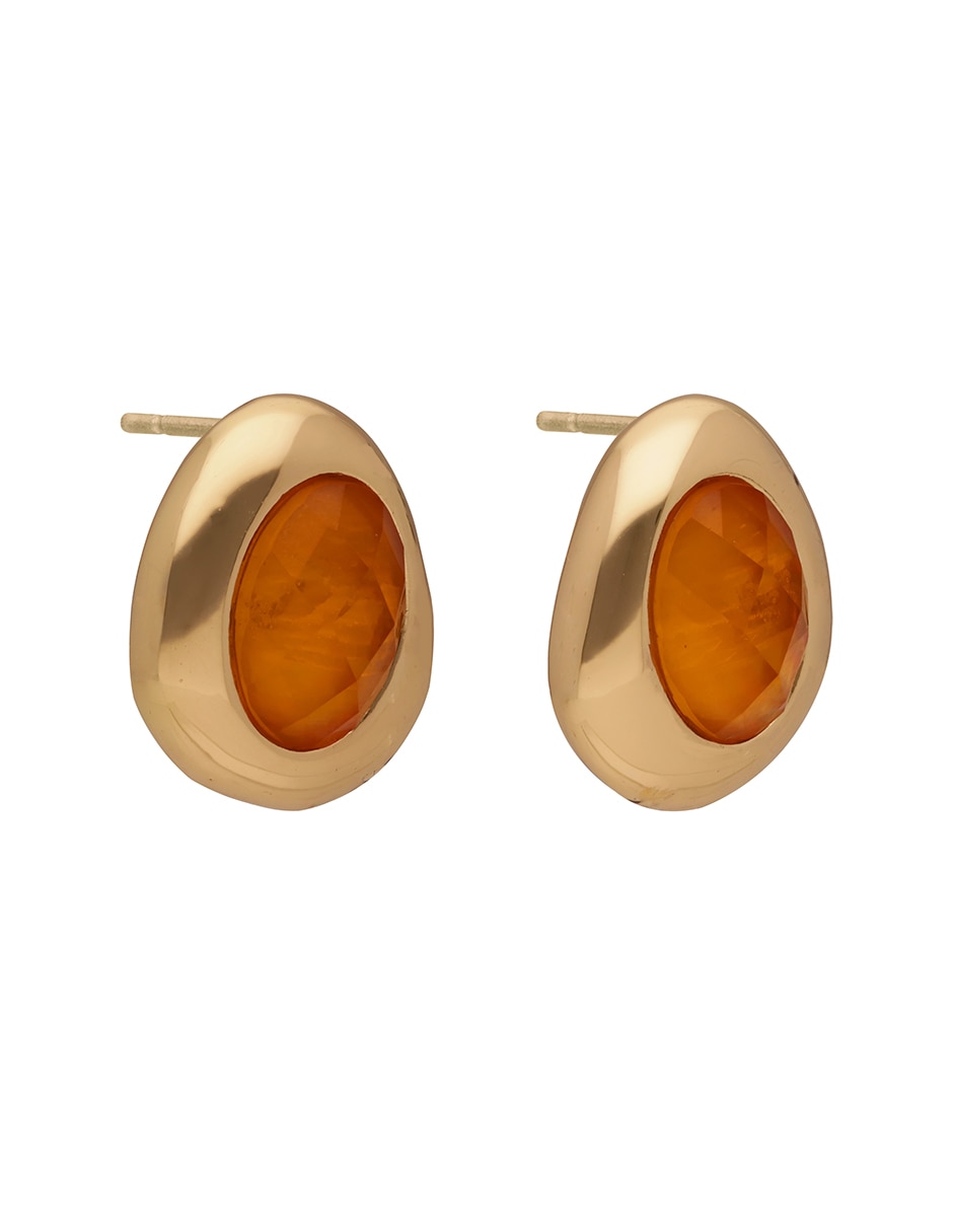 Aretes cortos de gota Mulberry Street con acabado esmaltado Aretes cortos de gota Mulberry Street con acabado esmaltado