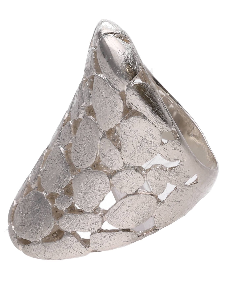Anillo P925 de plata mate 3