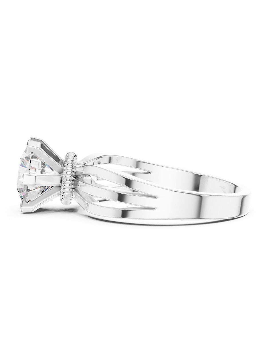 Anillo de compromiso de oro 14 k Amore Mio! 5