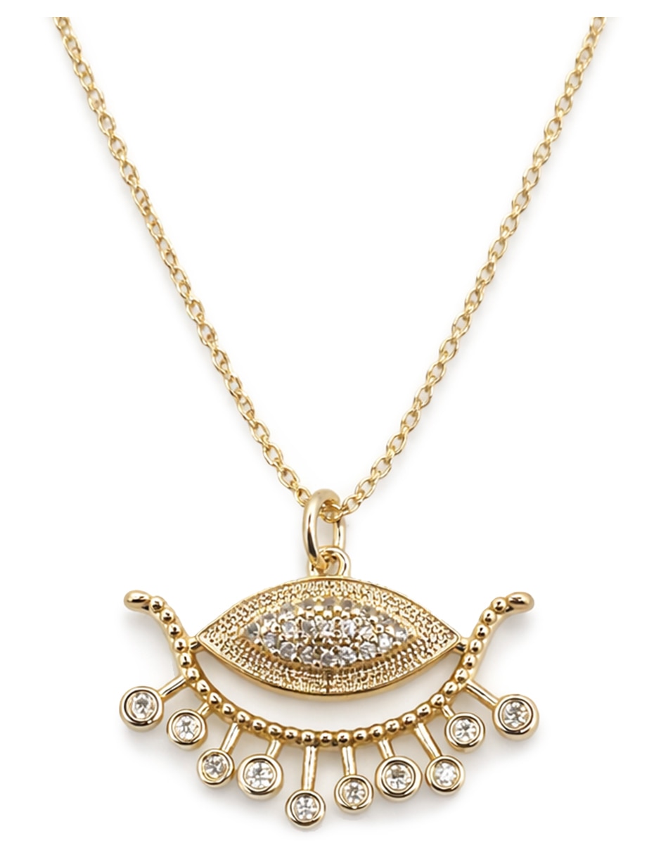 Collar con dije de oro laminado 18 K
