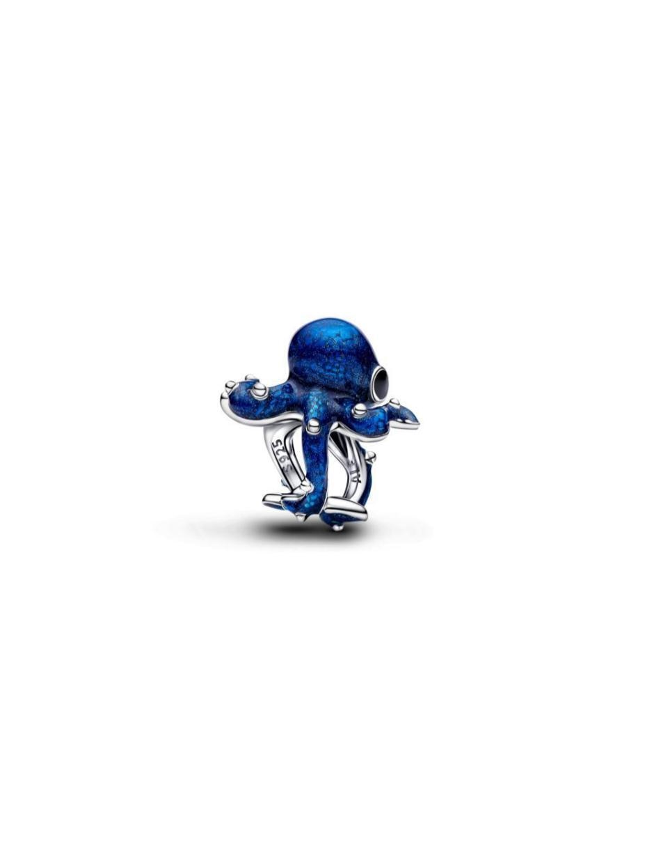 Charm de pulpo Pandora Moments de plata P 925