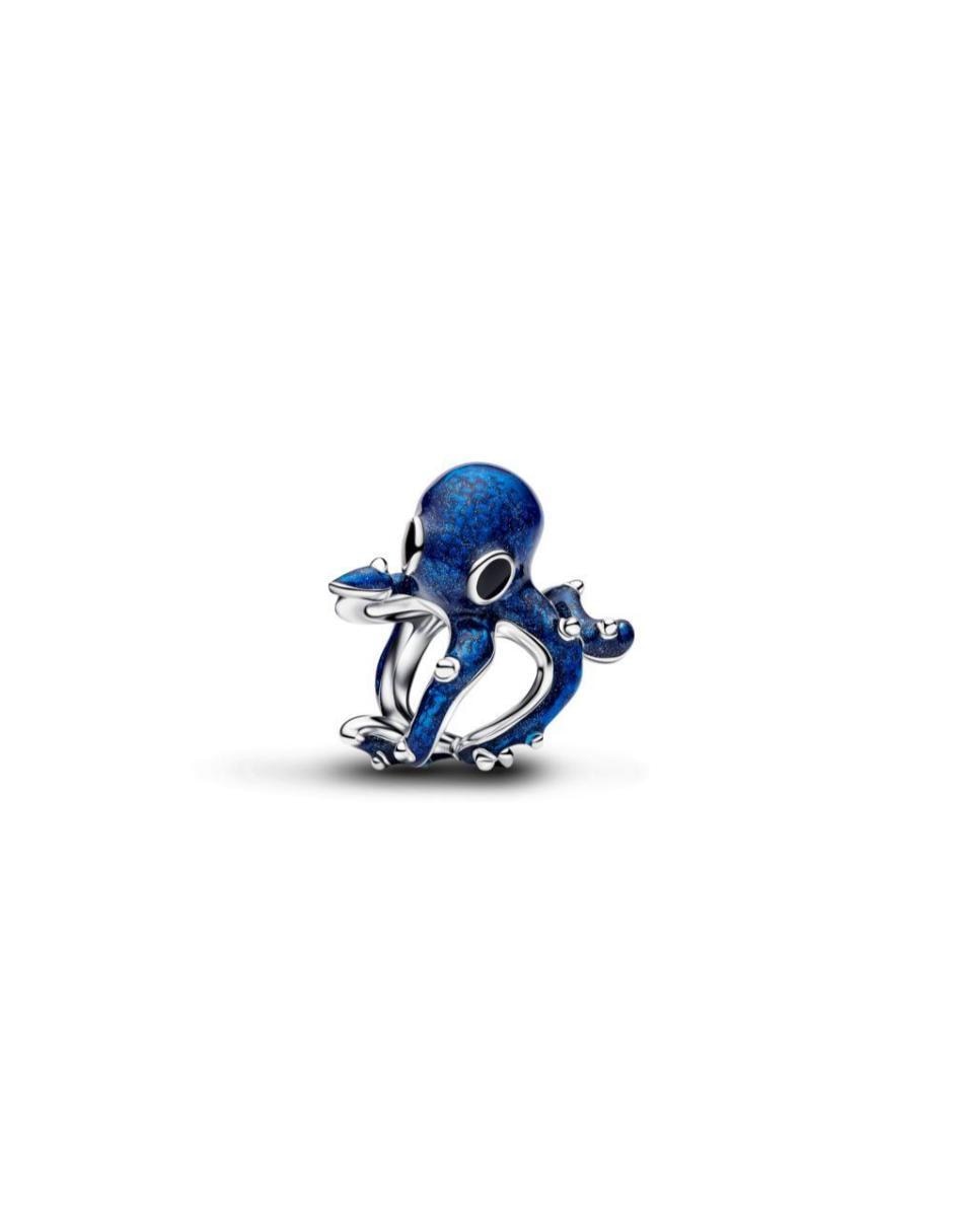 Charm de pulpo Pandora Moments de plata P 925
