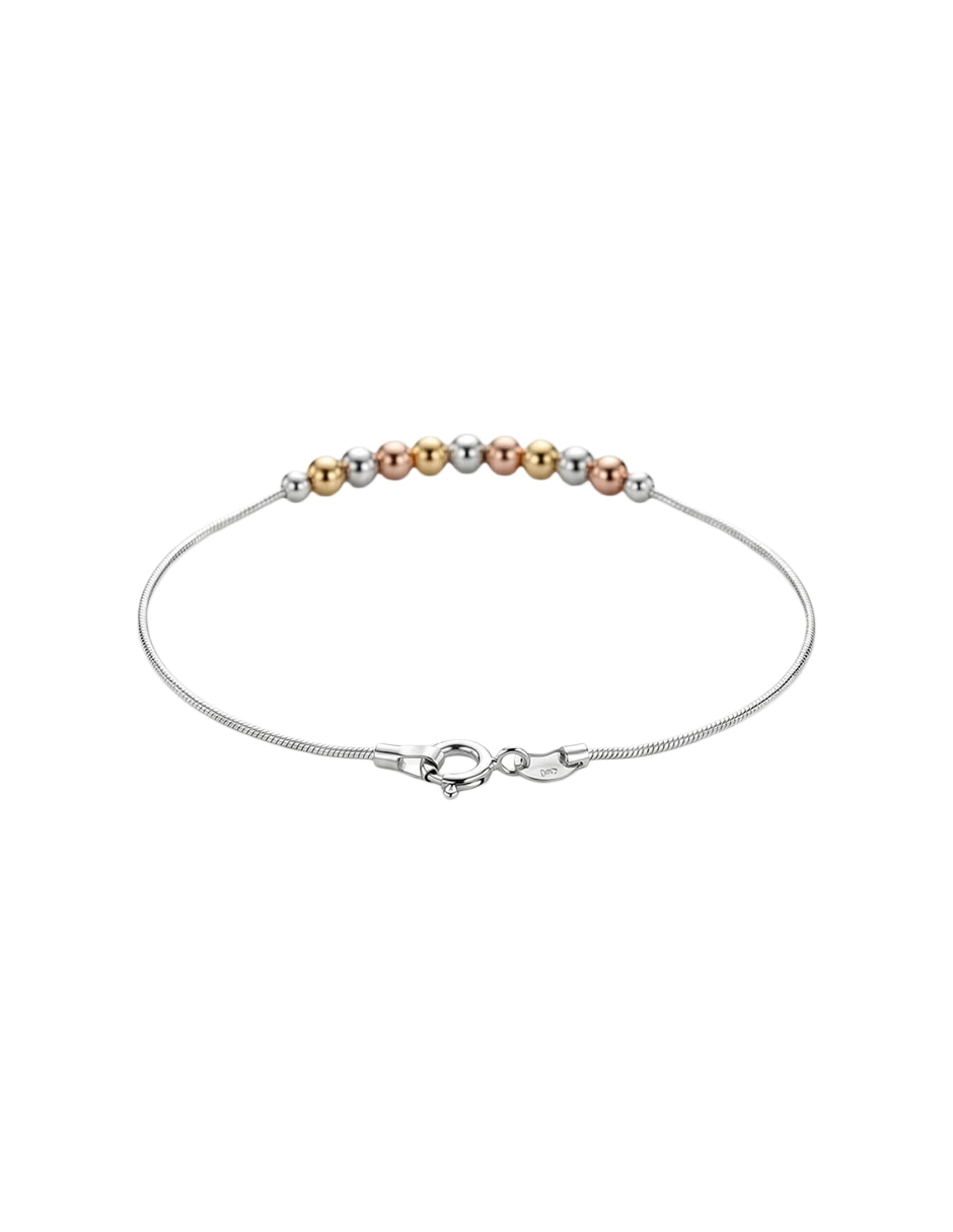 Pulsera de Plata P 925 casquilla con acabado liso Pulsera de Plata P 925 casquilla con acabado liso