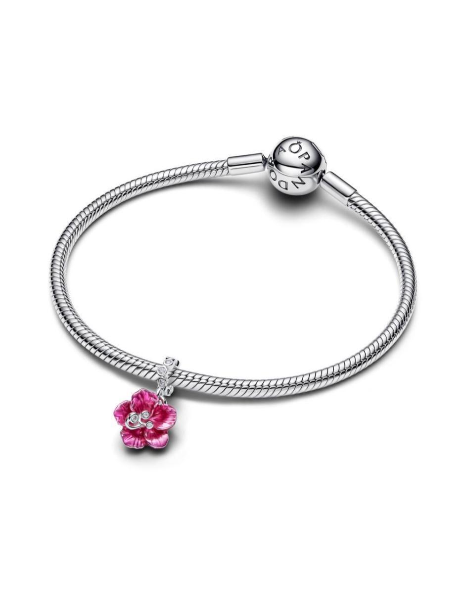 Charm de flor Pandora Moments de plata P 925