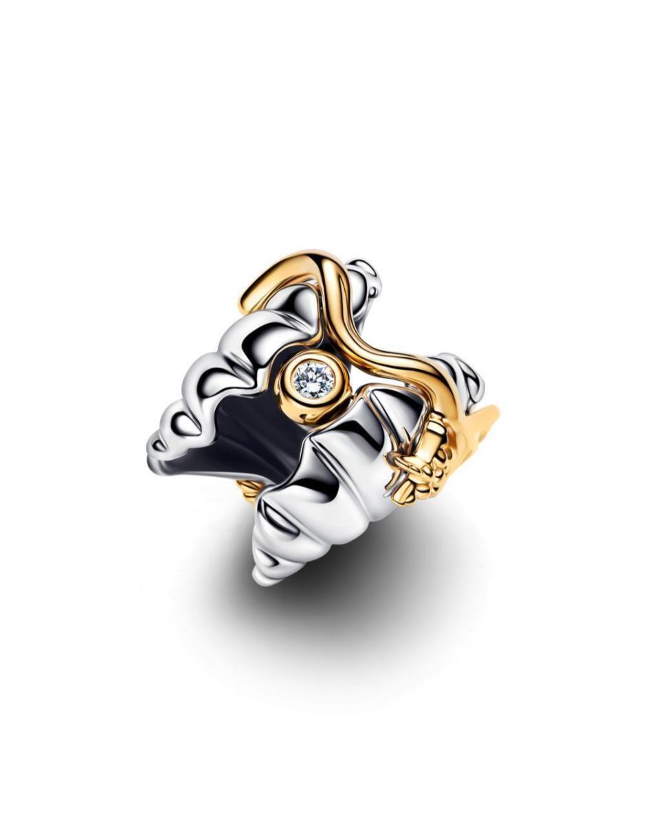 Charm de concha Disney X Pandora Ariel de plata P 925
