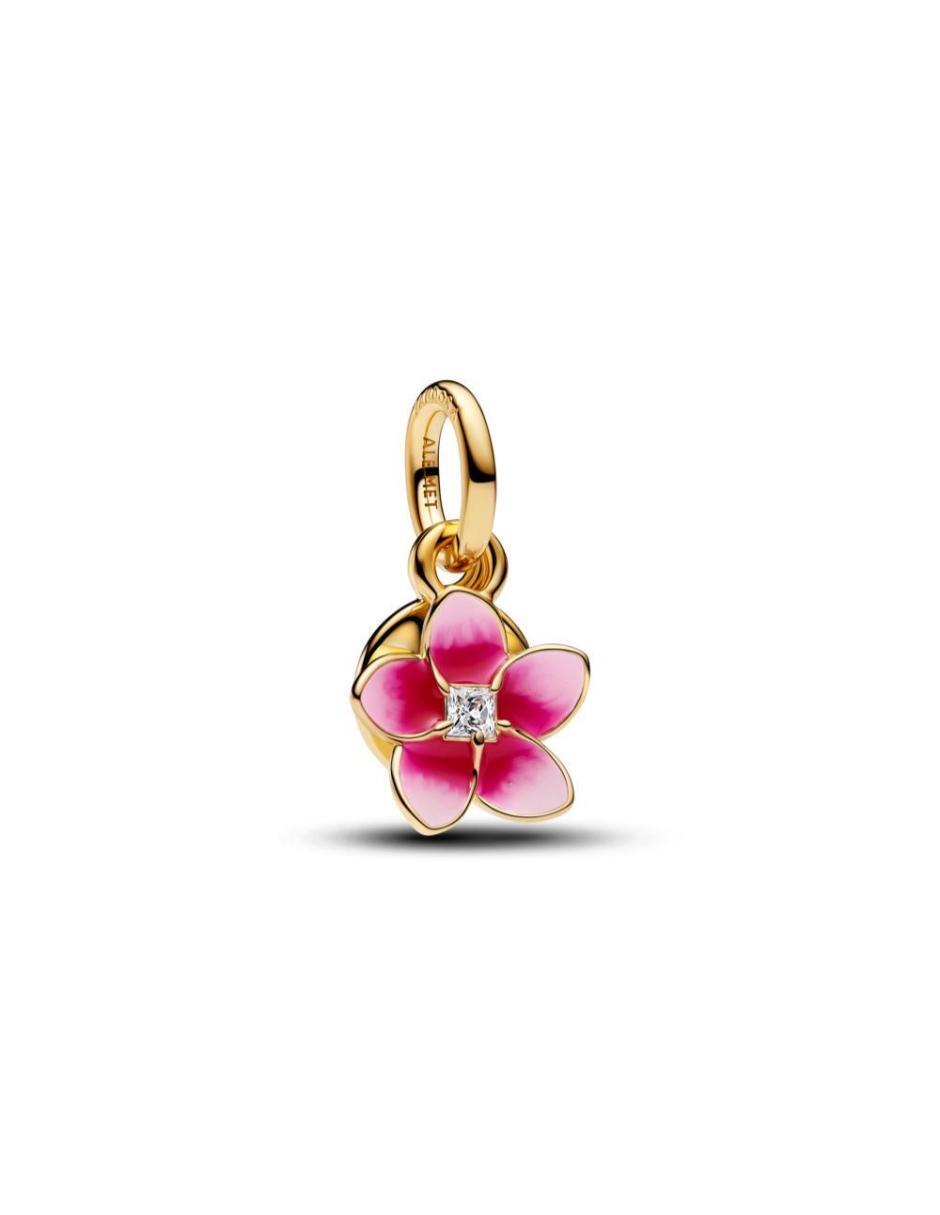 Charm de flor Pandora Disney X Pandora Moana de plata P 925 baño de oro