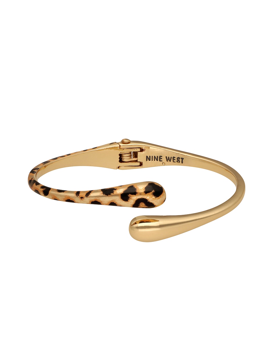 Pulsera Nine West Animal Print Recolors acabado pulido