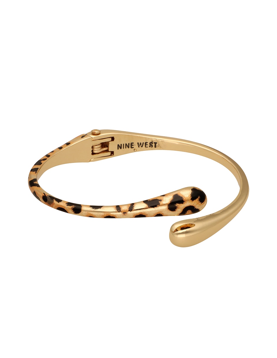 Pulsera Nine West Animal Print Recolors acabado pulido