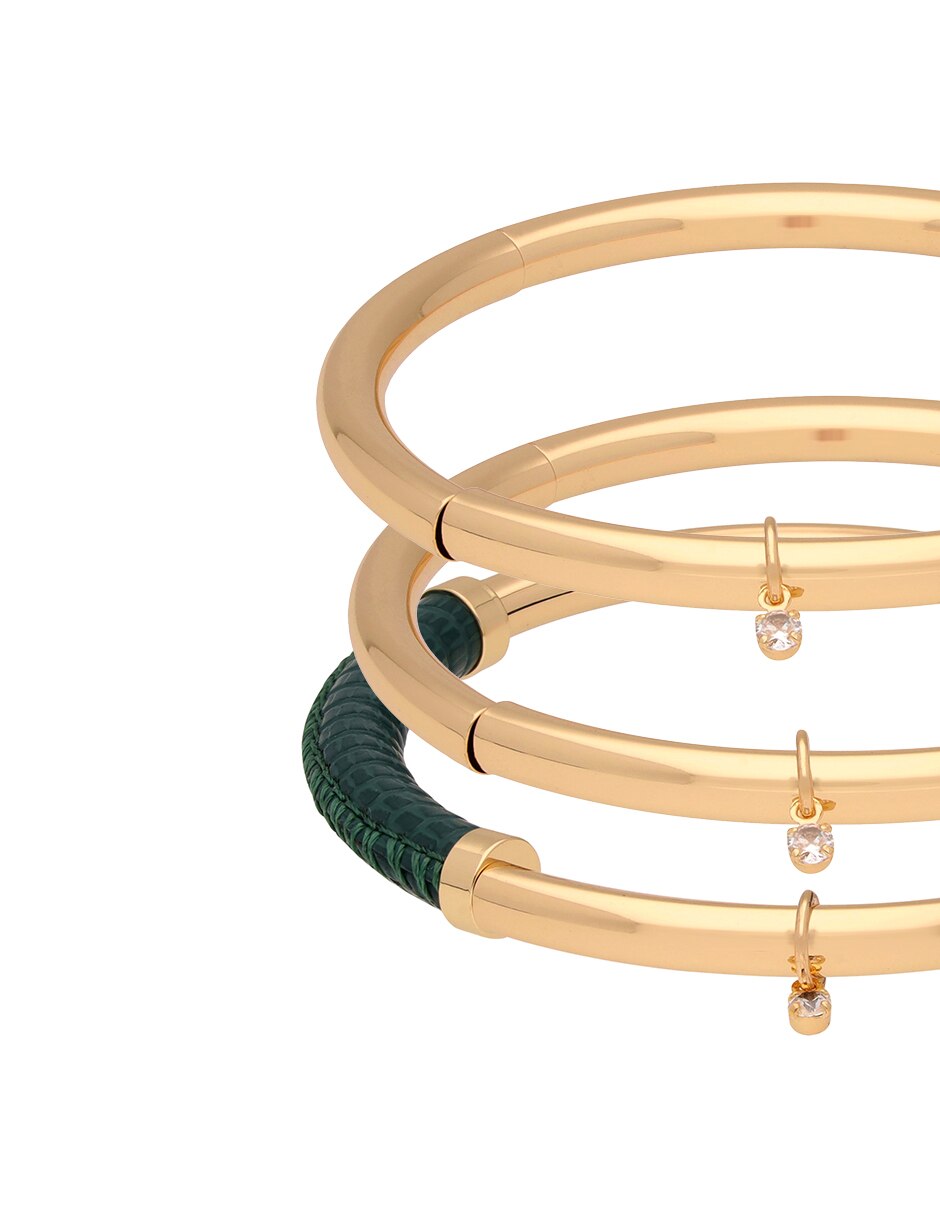 Pulsera con Holiday Textures acabado pulido 3