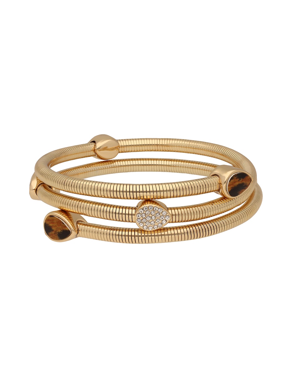 Pulsera Gold Tortoise & Cheetah acabado pulido 4