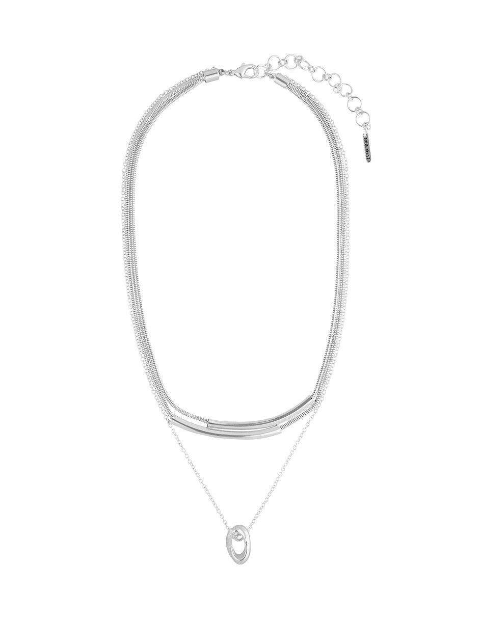 Collar de varios hilos Overlapping Rings 2