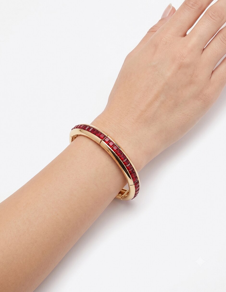Pulsera con cristal Holiday Color Mult Feb 26 acabado brillante 2