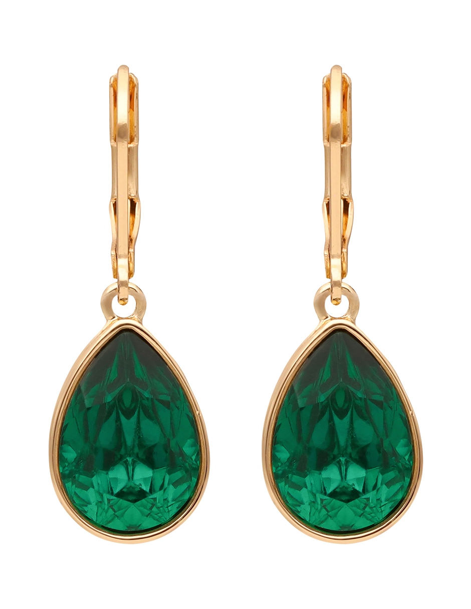 Aretes de gota Color Earring Capsule con acabado brillante cristal 2