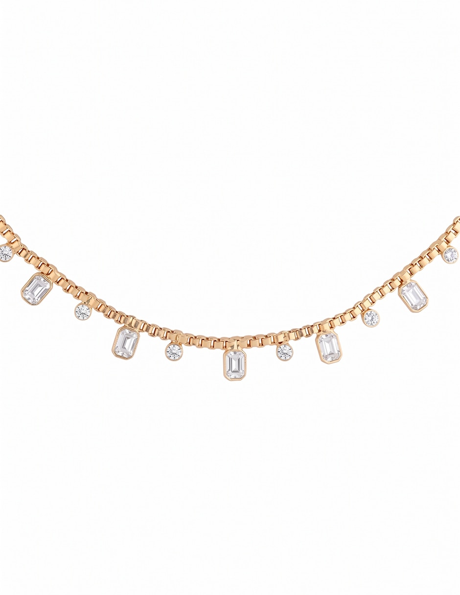 Collar Gold Crystal