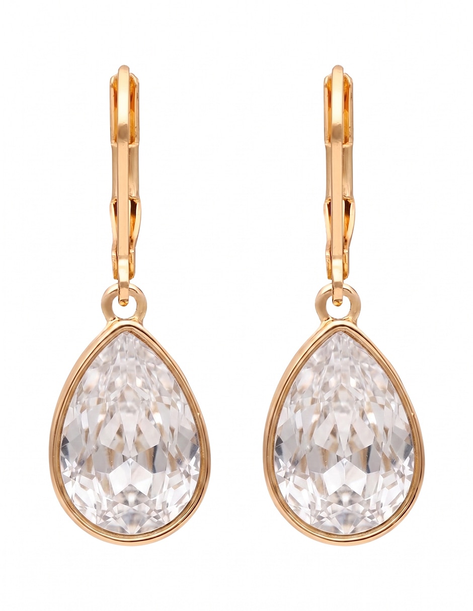 Aretes de gota Color Earring Capsule con acabado brillante cristal 2