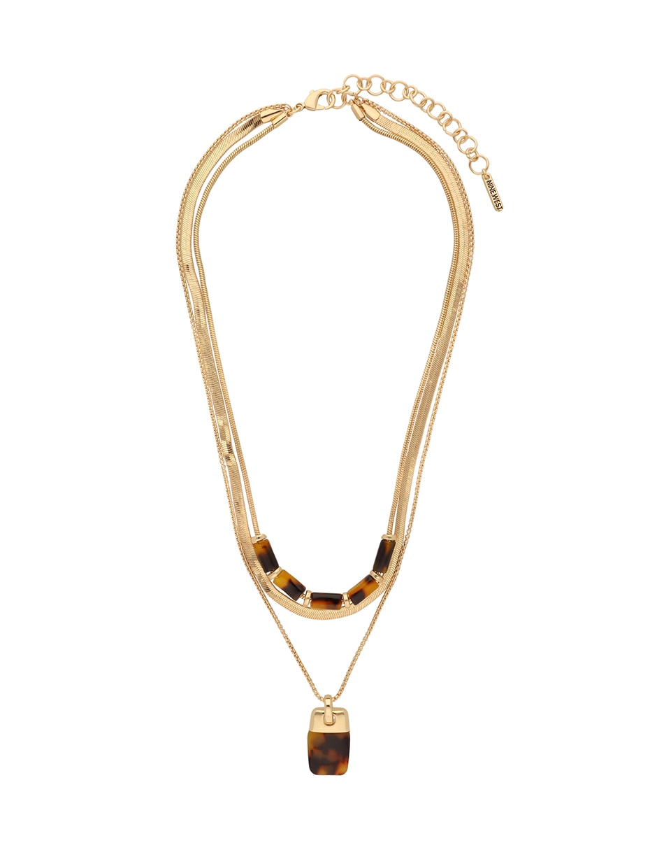 Collar varios hilos Gold Tortoise & Cheetah Collar varios hilos Gold Tortoise & Cheetah