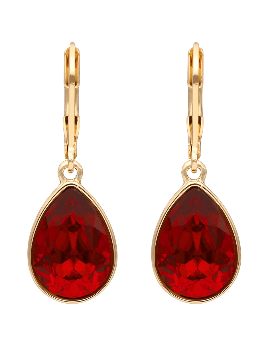 Aretes de gota Color Earring Capsule con acabado brillante cristal 2