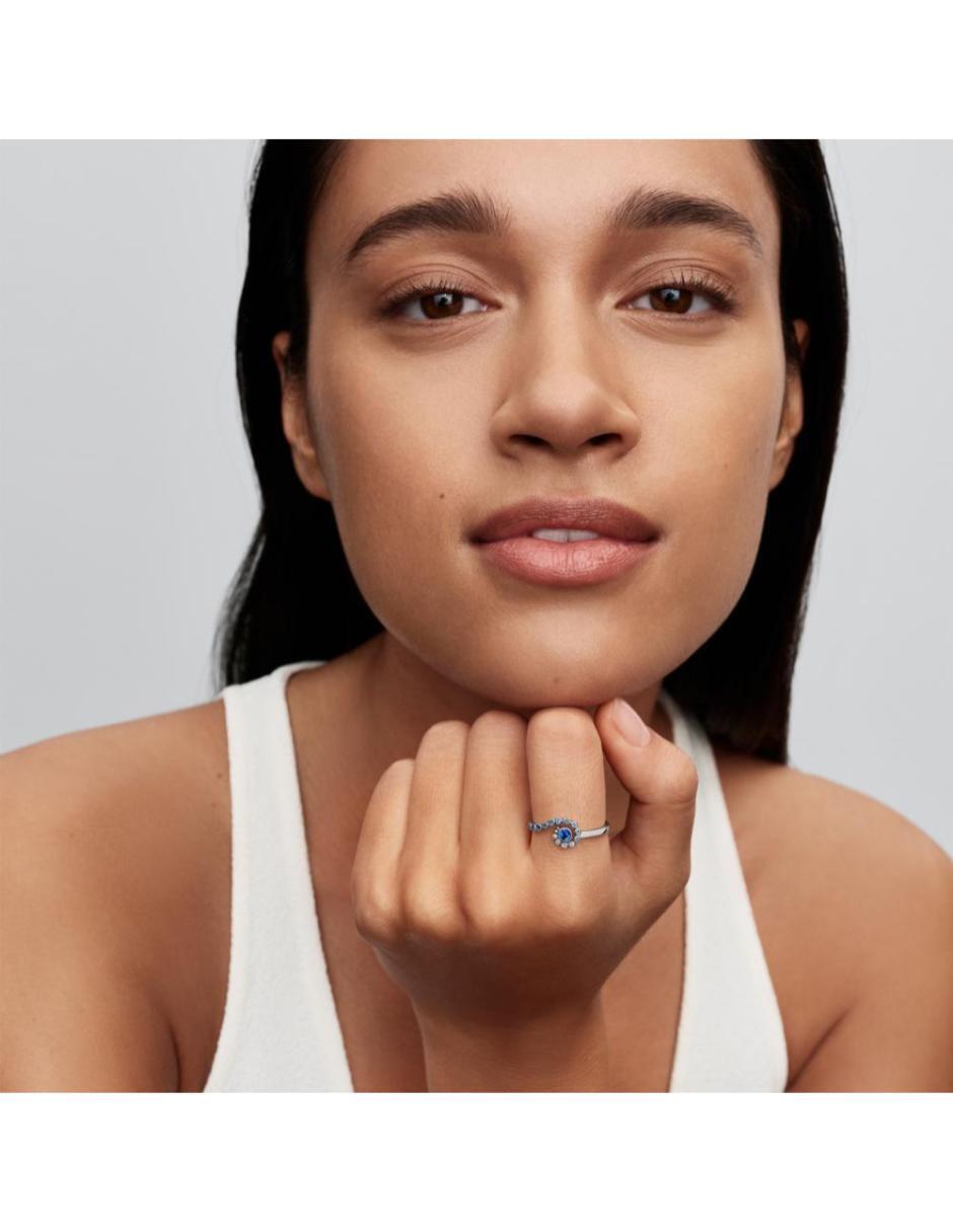 Anillo Disney X Pandora Moana P 950 de plata zirconia cúbica pulido 3