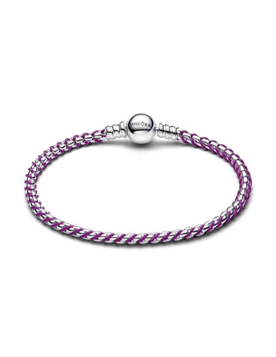 Brazalete Pandora de plata P 925 Moments con acabado pulido