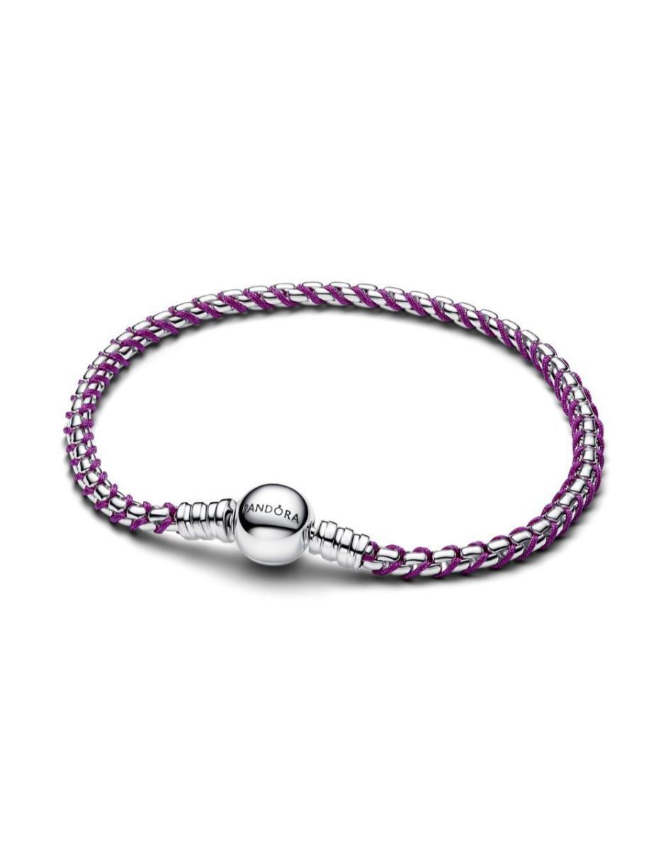 Brazalete Pandora de plata P 925 Moments con acabado pulido