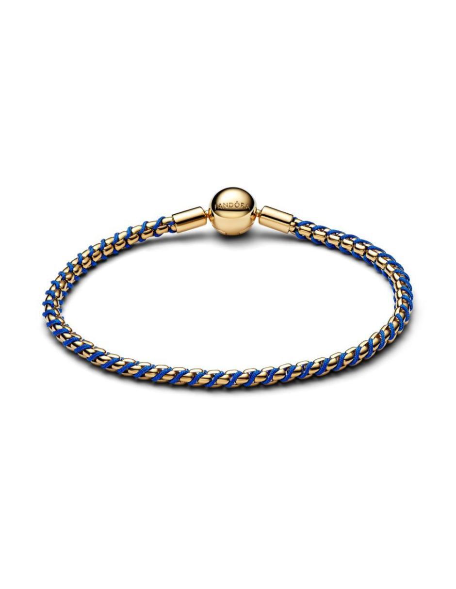 Brazalete Pandora de plata P 925 Moments con acabado baño de oro