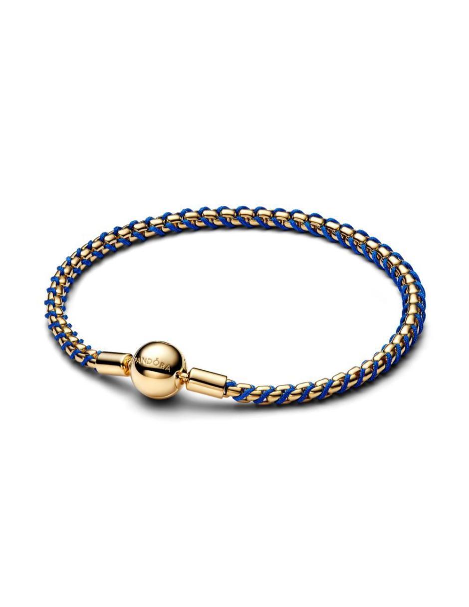 Brazalete de plata P 925 Moments con acabado baño de oro