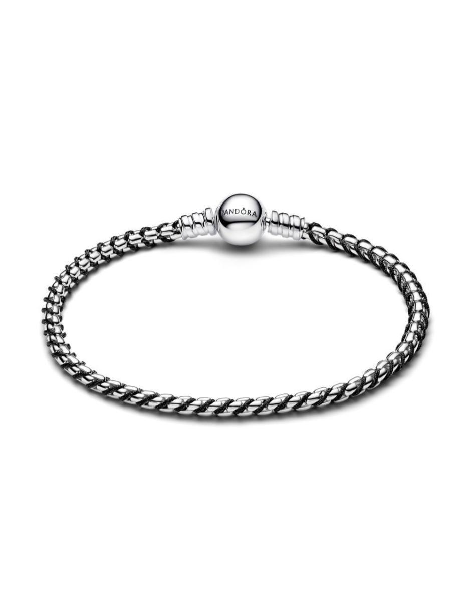 Brazalete Pandora de plata P 925 Moments con acabado pulido