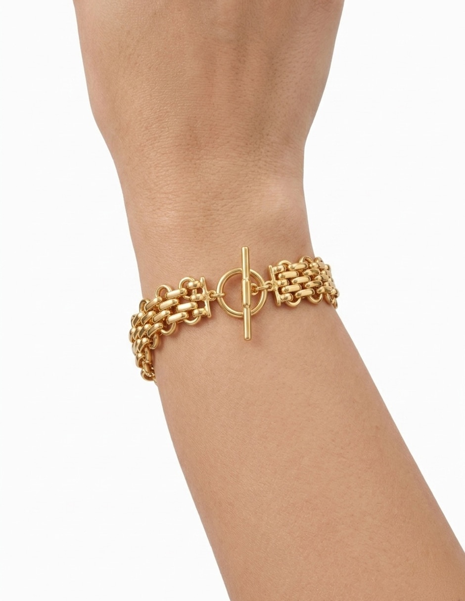 Pulsera Beckette con acabado pulido
