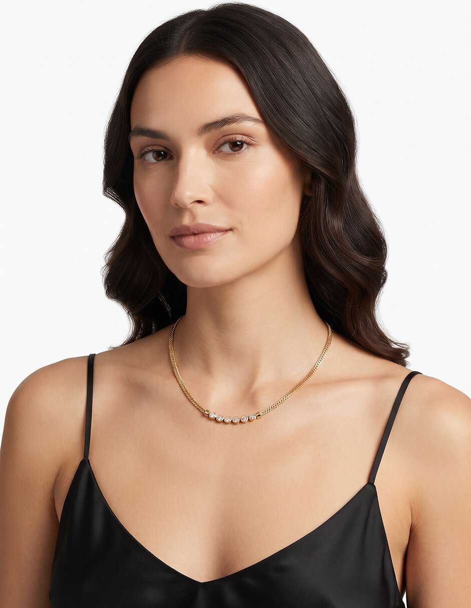 Collar emellie de latón 4