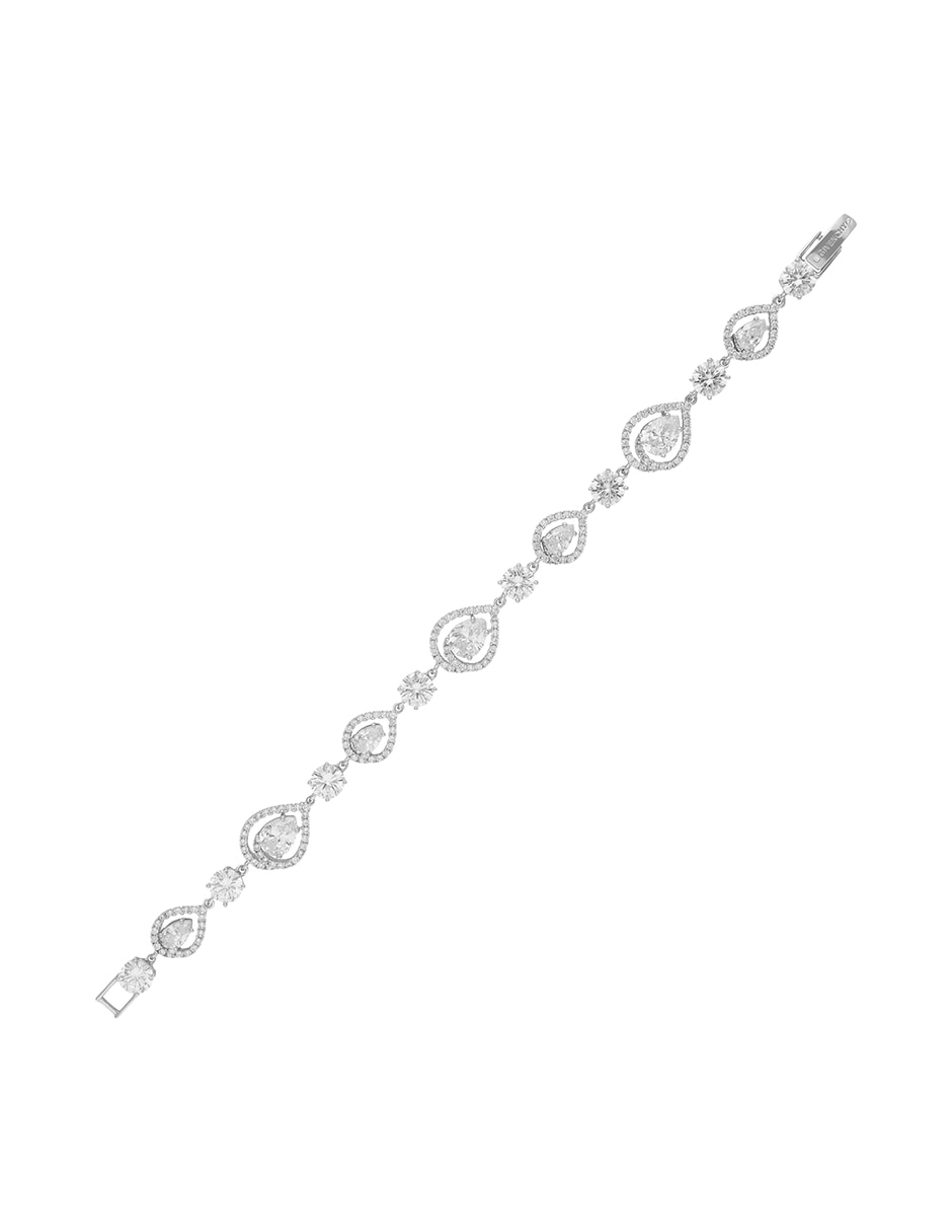 Pulsera Draped in diamonds con acabado brillante 3