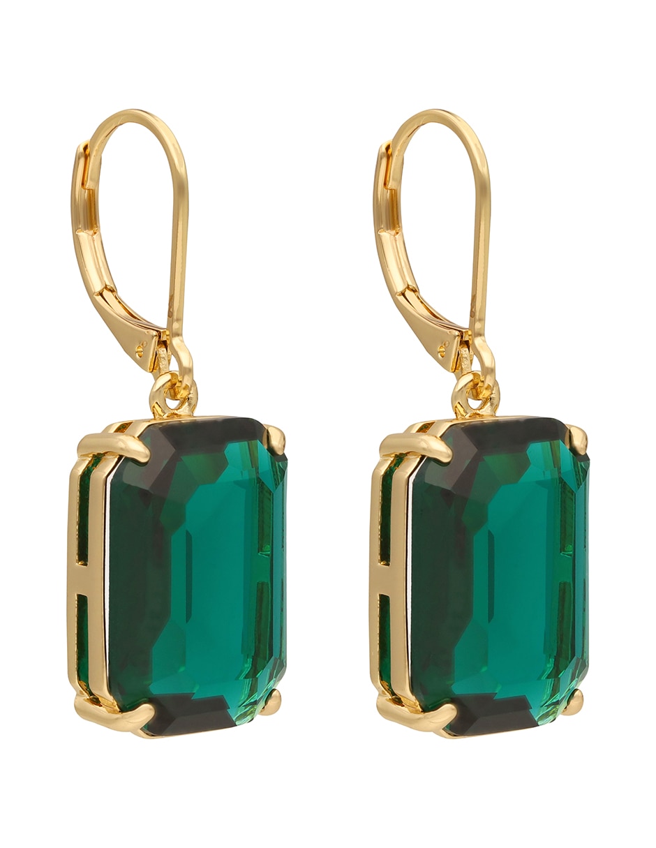 Aretes rectangulares Kensington F26 Recolor con acabado brillante cristal Aretes rectangulares Kensington F26 Recolor con acabado brillante cristal