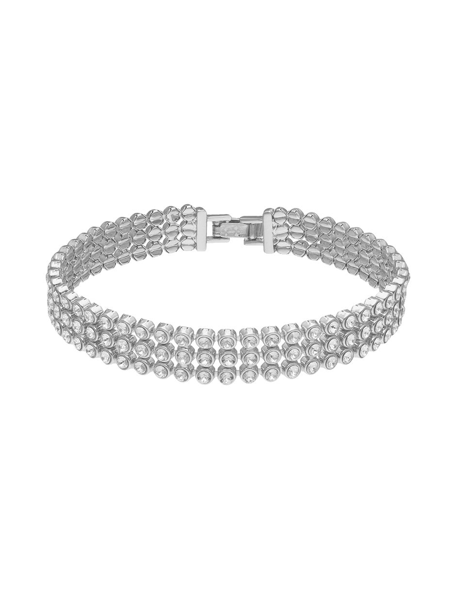 Pulsera Draped in diamonds con acabado brillante 1