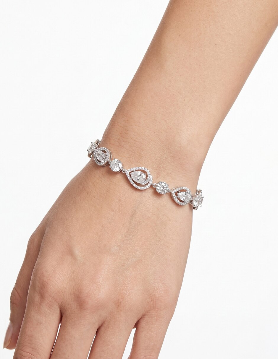 Pulsera con circonita She'S All Class acabado brillante 4
