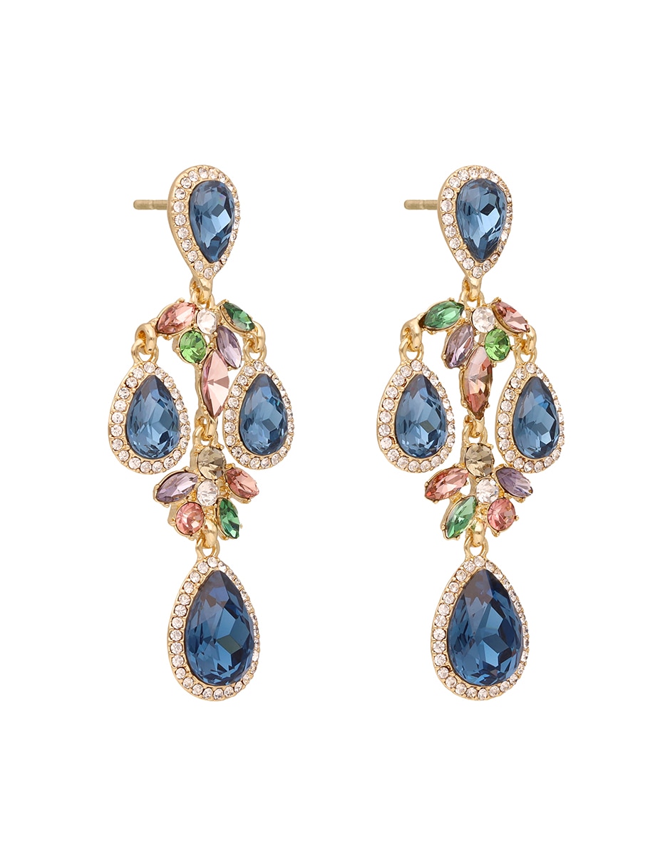 Aretes Garden Of Elegance con acabado brillante cristal Aretes Garden Of Elegance con acabado brillante cristal