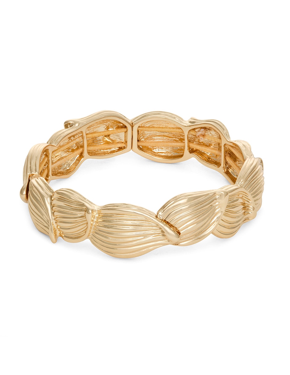 Pulsera Gold Petals con acabado pulido Pulsera Gold Petals con acabado pulido