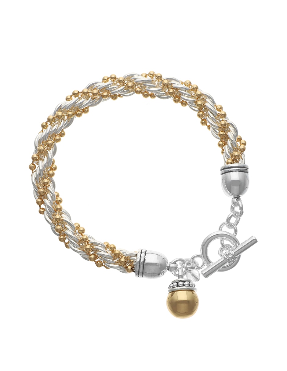 Pulsera Metal Mix con acabado pulido Pulsera Metal Mix con acabado pulido