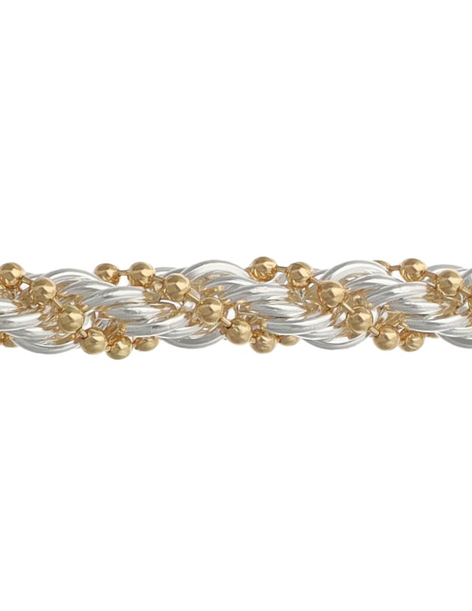 Pulsera Metal Mix con acabado pulido 4