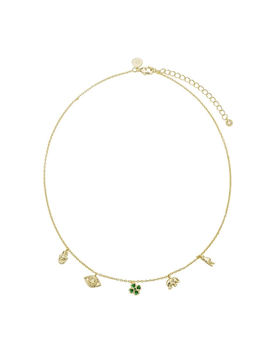 Collar buena suerte 14 k 1