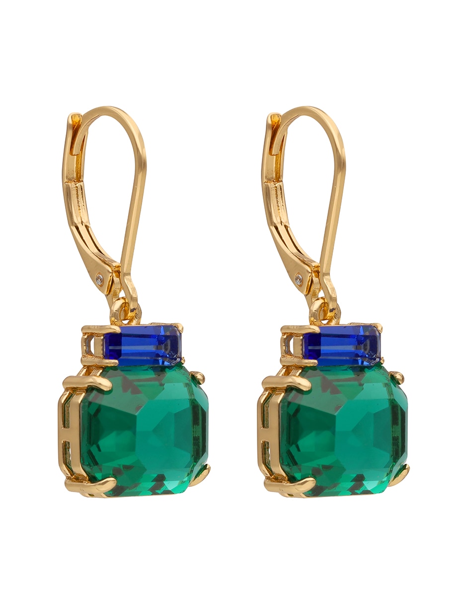 Aretes de gota Kensington F26 Recolor con acabado brillante cristal